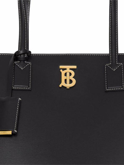 Cuero | monogram leather tote bag
