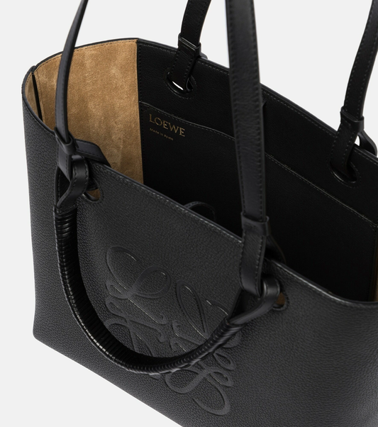 Cuero | Small Anagram Leather Tote Bag