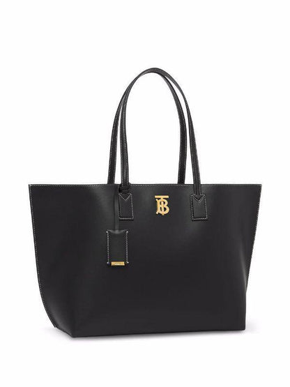 Cuero | monogram leather tote bag