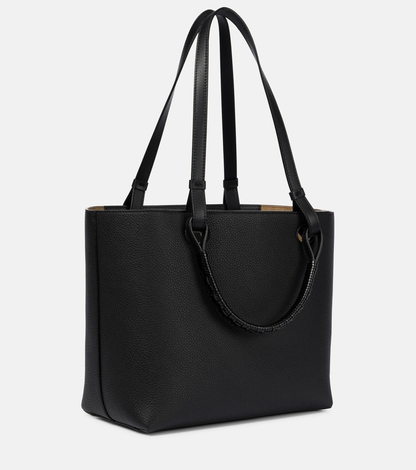 Cuero | Small Anagram Leather Tote Bag