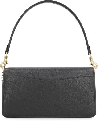 Cuero | Tabby Logo Plaque Shoulder Bag