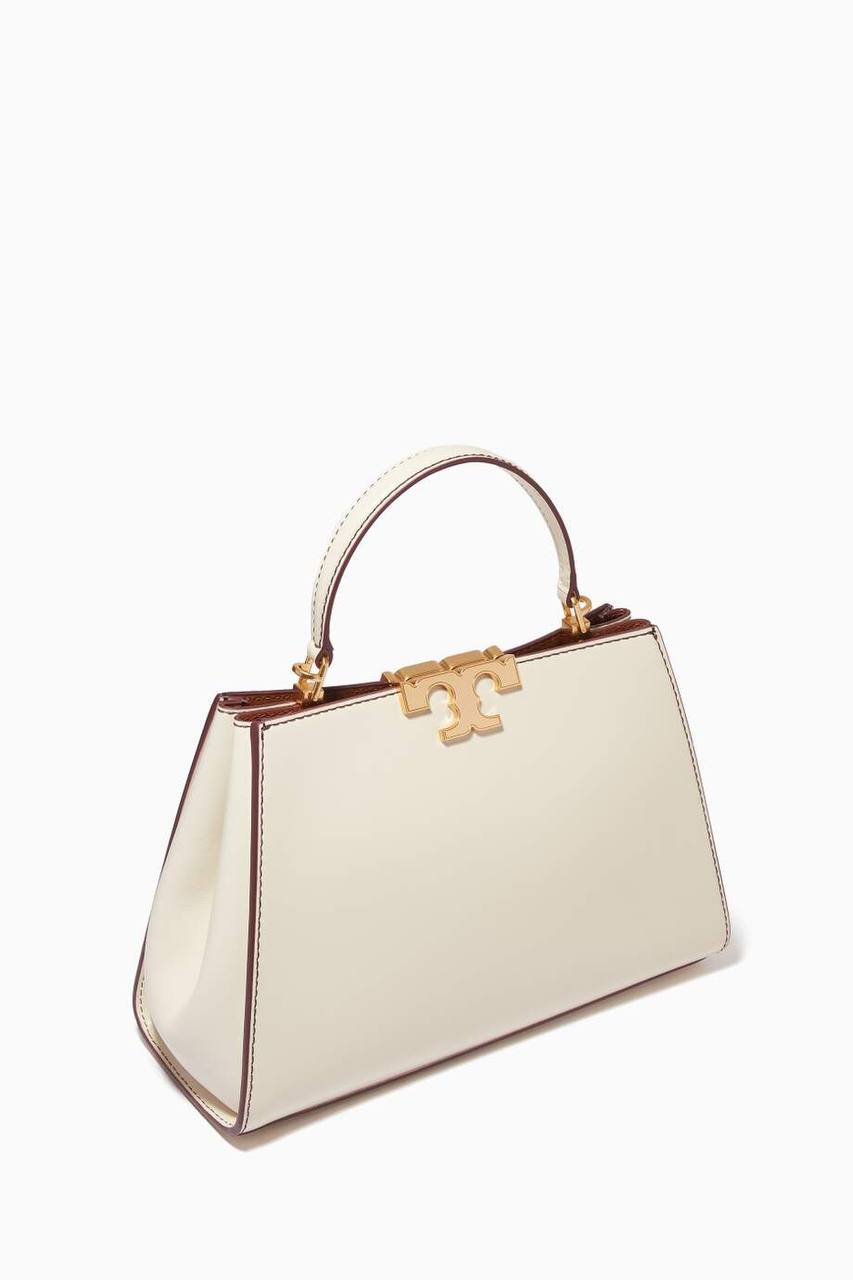 Cuero | Eleanor leather tote bag in White
