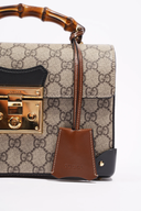 Gucci Bamboo cloth crossbody bag