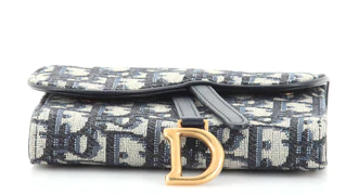 Cuero | Saddle Flap Wallet Oblique Canvas Mini