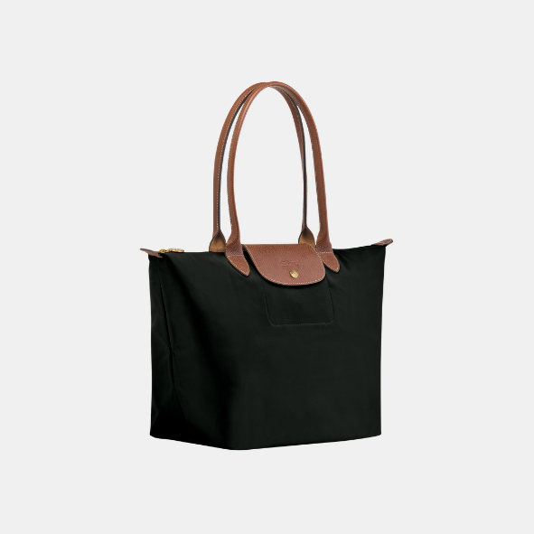 Cuero | Le Pliage L Tote bag Black