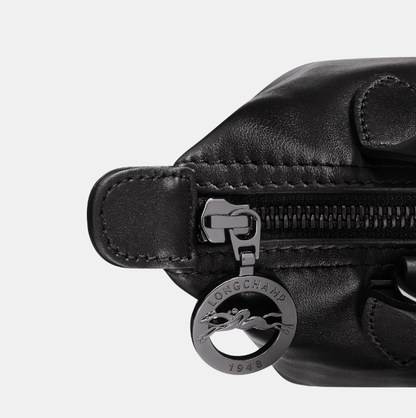 Cuero | Le Pliage Xtra XS Handbag Black Leather