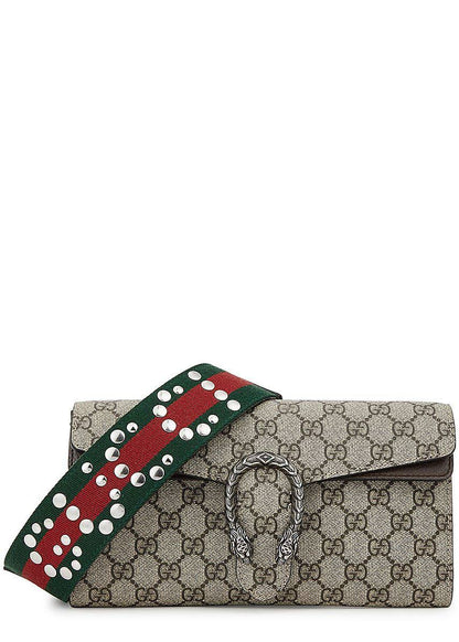 Cuero | DIONYSUS FLAP SHOULDER BAG IN SUPREME CANVAS