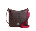 Coach Ellie File Bag In Signature Canvas