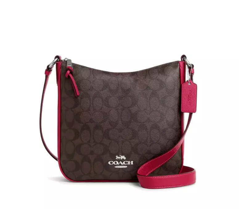 Cuero | Ellie File Bag In Signature Canvas