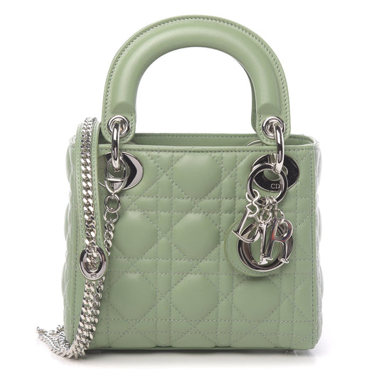 Cuero | Lambskin Mini Lady Green