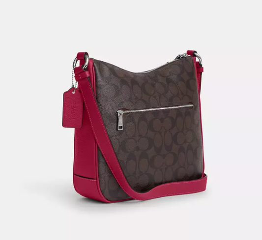 Cuero | Ellie File Bag In Signature Canvas