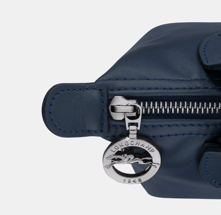 Cuero | Le Pliage Xtra XS Handbag Navy Leather