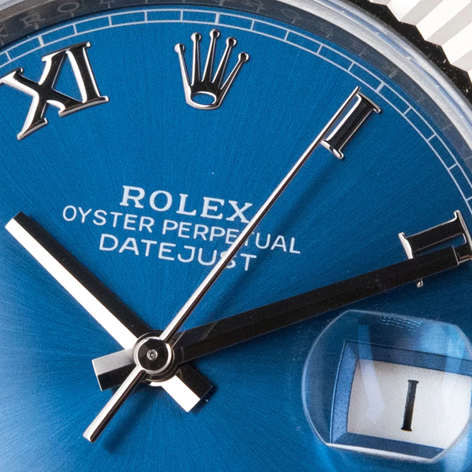 Cuero | Datejust 41 Azzurro Dial - 126334