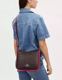 Coach Ellie File Bag In Signature Canvas