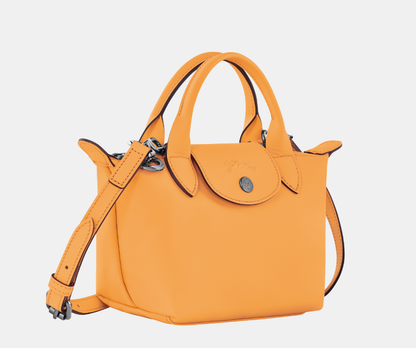 Cuero | Le Pliage Xtra XS Handbag Yellow Leather