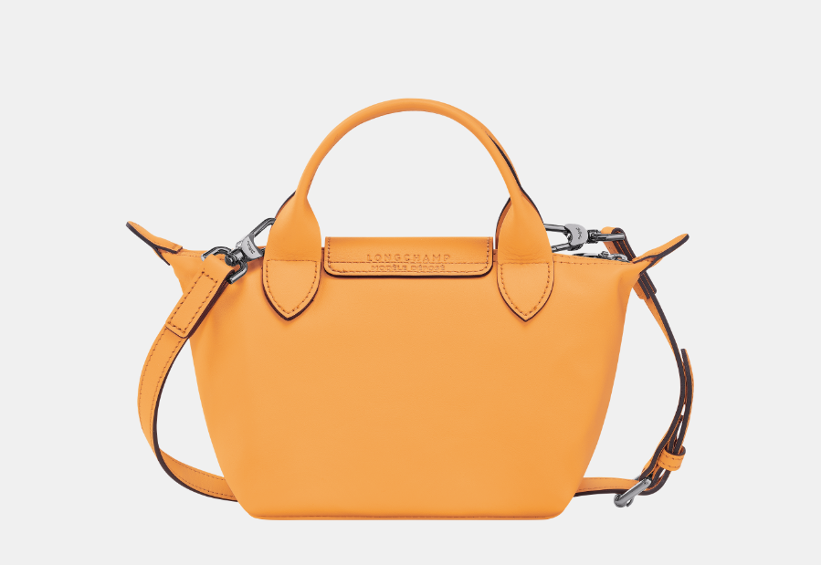 Cuero | Le Pliage Xtra XS Handbag Yellow Leather