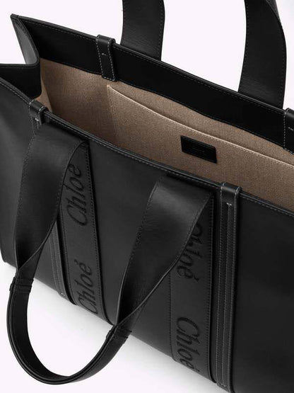 Cuero | Medium WOODY TOTE BAG