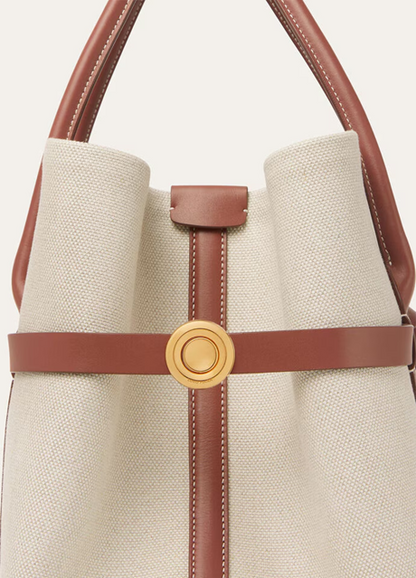 Cuero | Loro Piana Ghiera Shopper Large