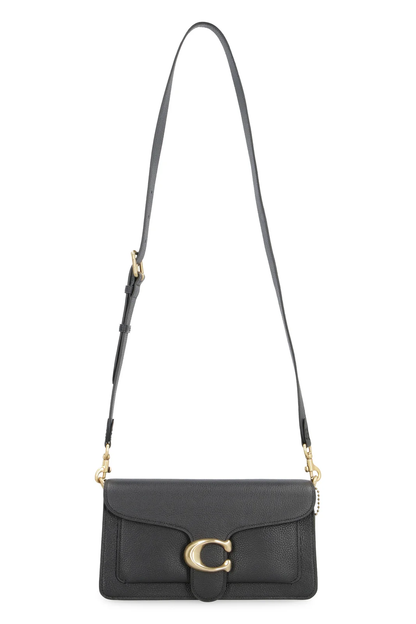 Cuero | Tabby Logo Plaque Shoulder Bag