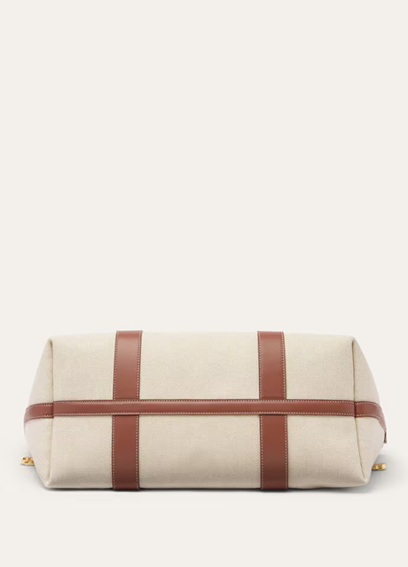 Cuero | Loro Piana Ghiera Shopper Large
