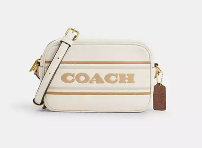 Cuero | Original Mini Jamie Camera Bag With Stripe
