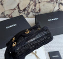 Chanel Crochet Mesh Flap Bag