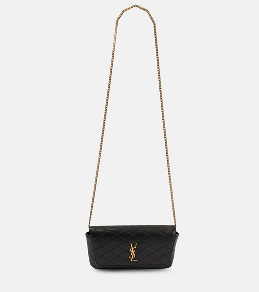 Cuero | Gaby quilted leather phone pouch