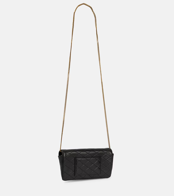Cuero | Gaby quilted leather phone pouch