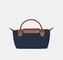 Longchamp Le Pliage Pouch with handle Navy