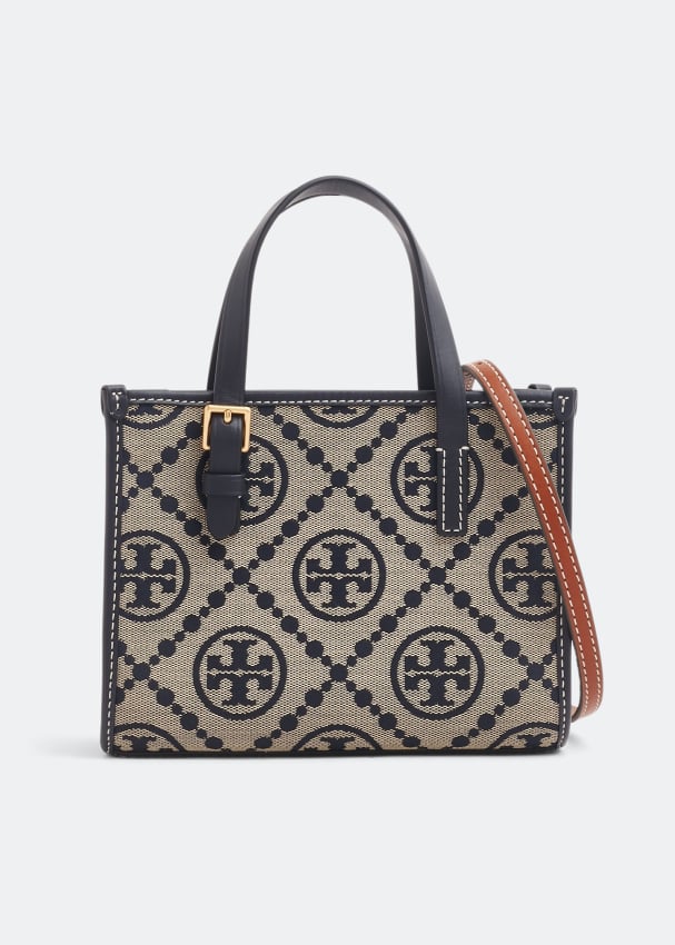 Cuero | Mini T Monogram tote bag