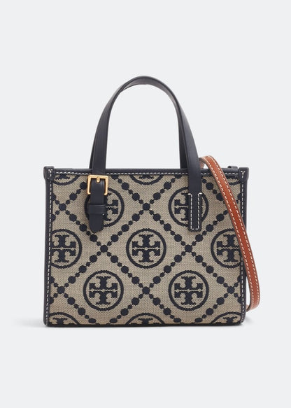 Cuero | Mini T Monogram tote bag