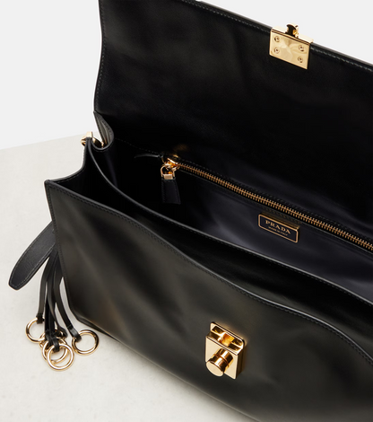 Cuero | Soft Sound Large leather shoulder bag