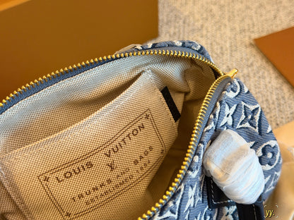 Cuero | Monogram Jacquard Mini Bowling Bag