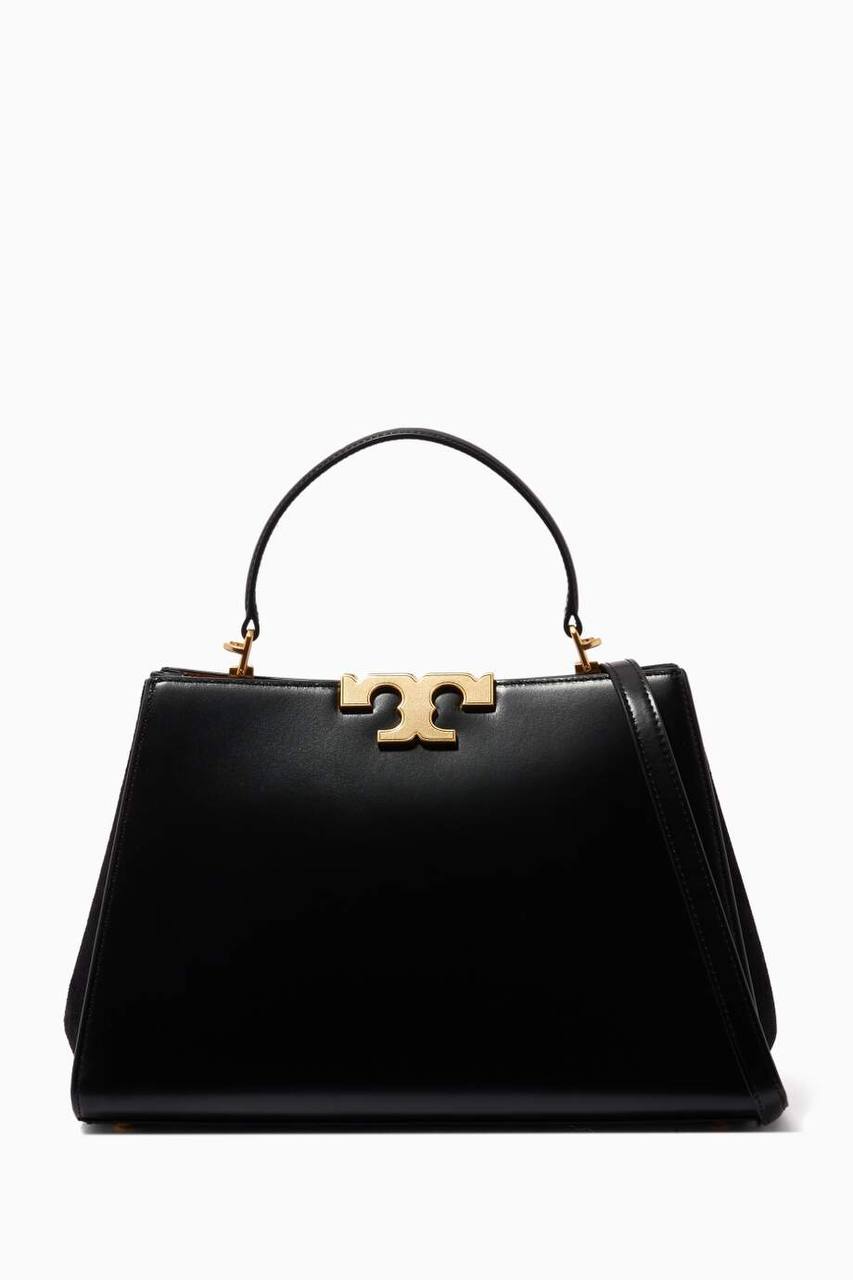 Cuero | Eleanor leather tote bag in black