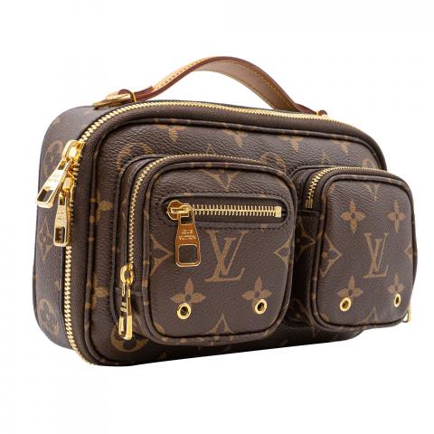 Cuero | Brown Monogram Fetity Bag Crossbody