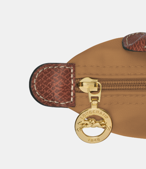 Cuero | Le Pliage Pouch with handle Fawn