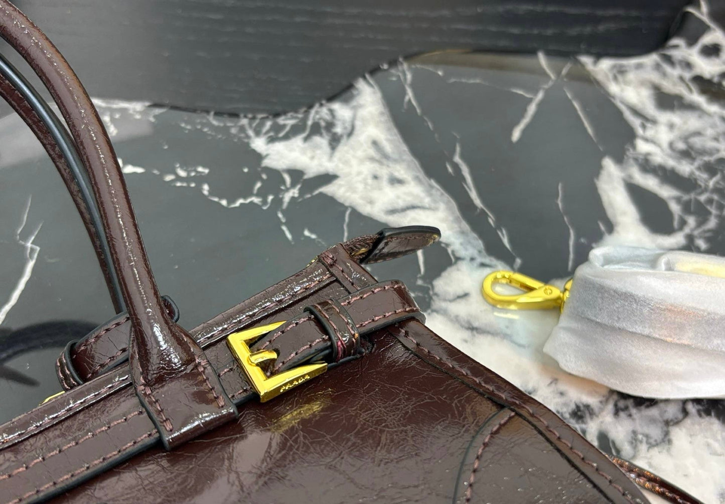 Cuero | leather mini handbag