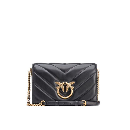 Cuero | Love Click Classic Black Bag