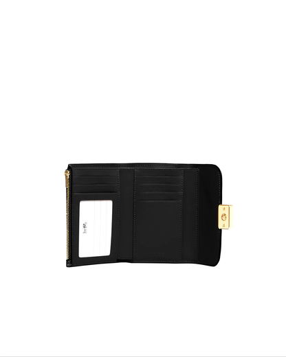 Cuero | Women's Black Medium Grace Wallet