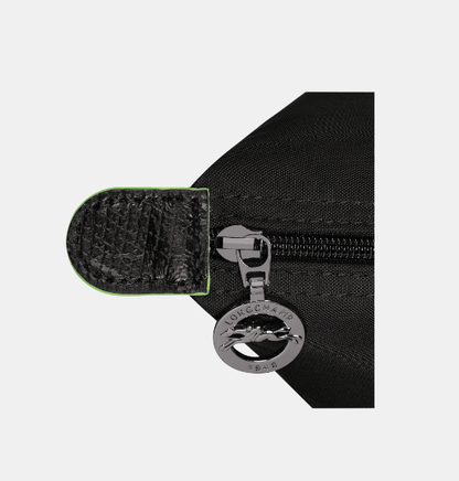 Cuero | Le Pliage Green L Tote bag Black