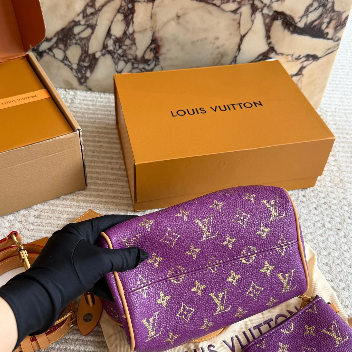 Cuero | Monogram Mini Speedy Bag