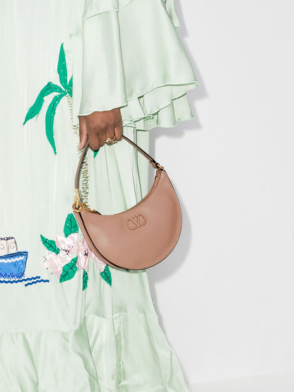 Cuero | Garavani VLogo Signature Mini leather shoulder bag