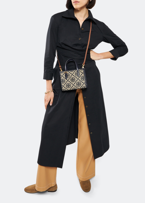 Cuero | Mini T Monogram tote bag