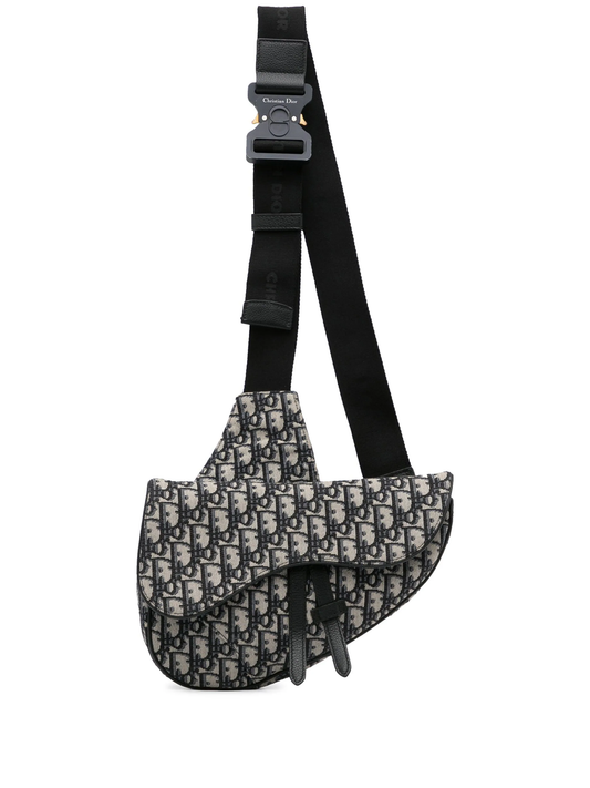 Cuero | Oblique Saddle Crossbody Bag