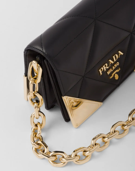 Cuero | Quilted nappa leather shoulder bag