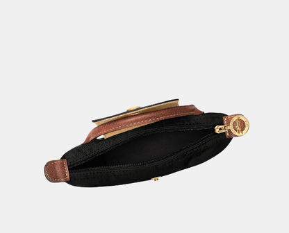 Cuero | Le Pliage Pouch with handle Black