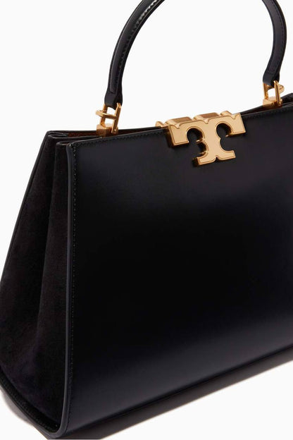 Cuero | Eleanor leather tote bag in black
