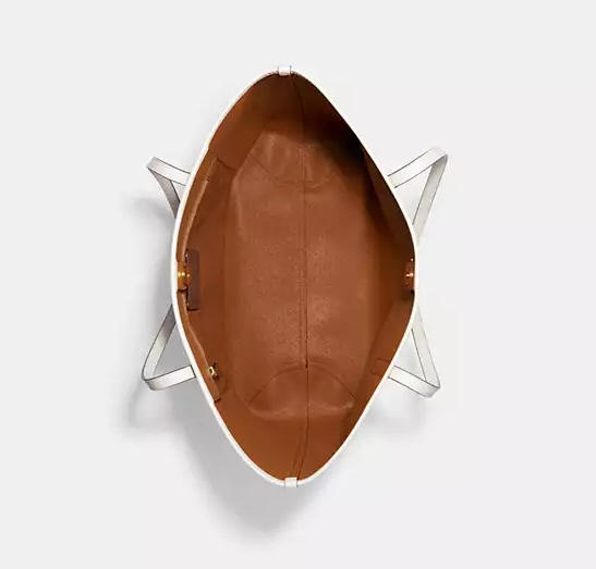 Cuero | Original City Tote Bag With Lipstick Print