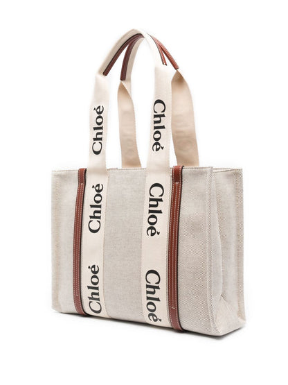 Cuero | Woody logo-print tote bag