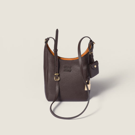 Cuero | Leather bucket bag